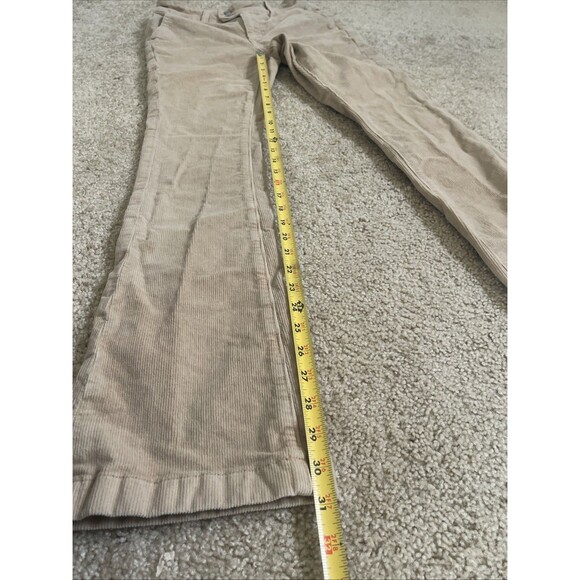 American Eagle Corduroy Pants Womens Size 0 High Rise Kick Boot - Picture 6 of 9